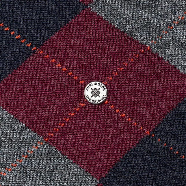Burlington Heren Sokken Edinburgh SO 21182 - Jambelles