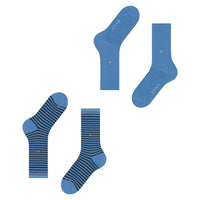 Burlington Heren Sokken Everyday Stripe SO - Mixed 2-Pack 21087 - Jambelles
