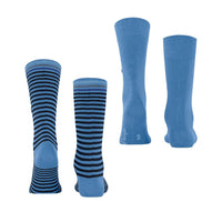 Burlington Heren Sokken Everyday Stripe SO - Mixed 2-Pack 21087 - Jambelles