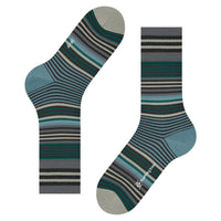 Burlington Heren Sokken Stripe SO 21057 - Jambelles