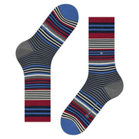 Burlington Heren Sokken Stripe SO 21057 - Jambelles