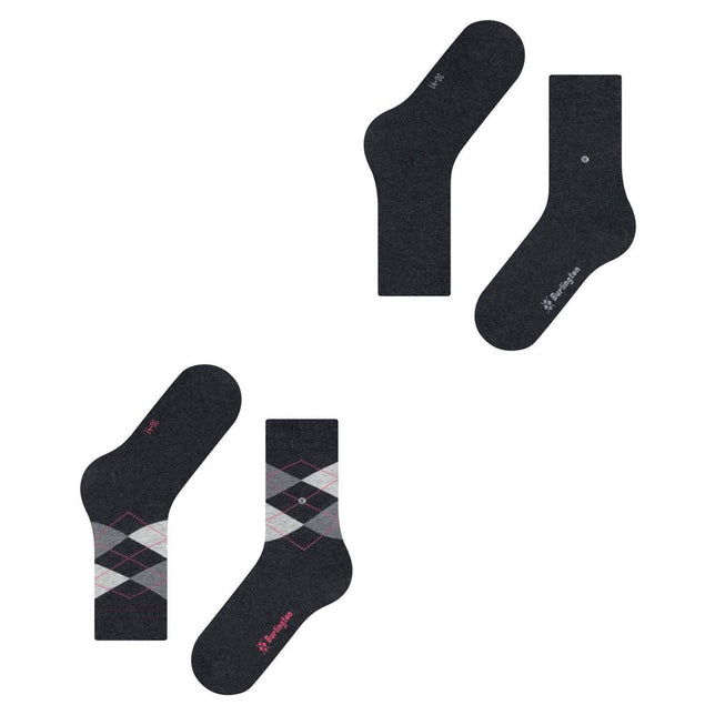 Burlington Dames Sokken E.day Mix SO 2P 22044 - Jambelles