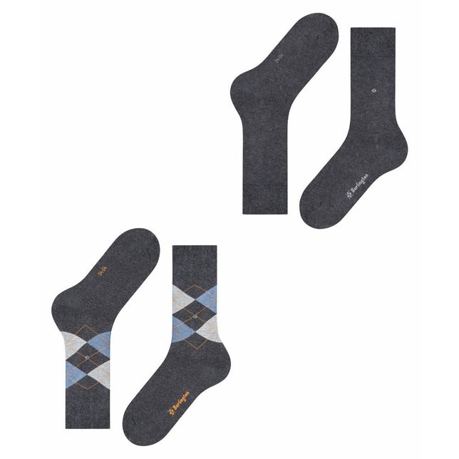 Burlington Heren Sokken Everyday Mix SO 2-Pack 21044 - Jambelles