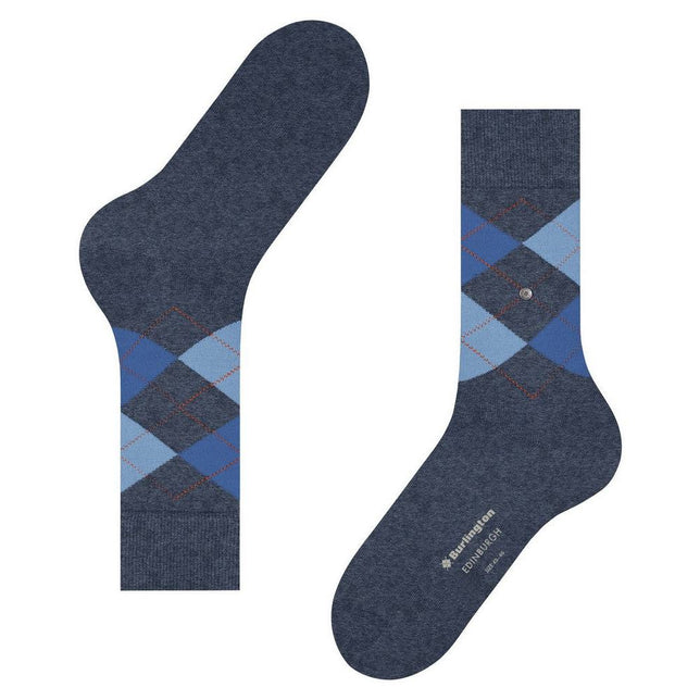 Burlington Heren Sokken Edinburgh SO 21125 - Jambelles