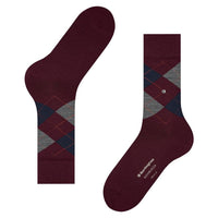 Burlington Heren Sokken Edinburgh SO 21125 - Jambelles