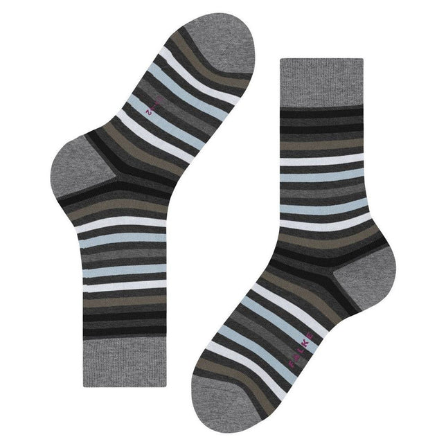 Falke Heren Sokken Tinted StripeSO 13279 - Jambelles