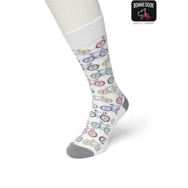 Bonnie Doon Dames &amp; Heren Fantasie Sokken Biker Sock BT992103 - Jambelles
