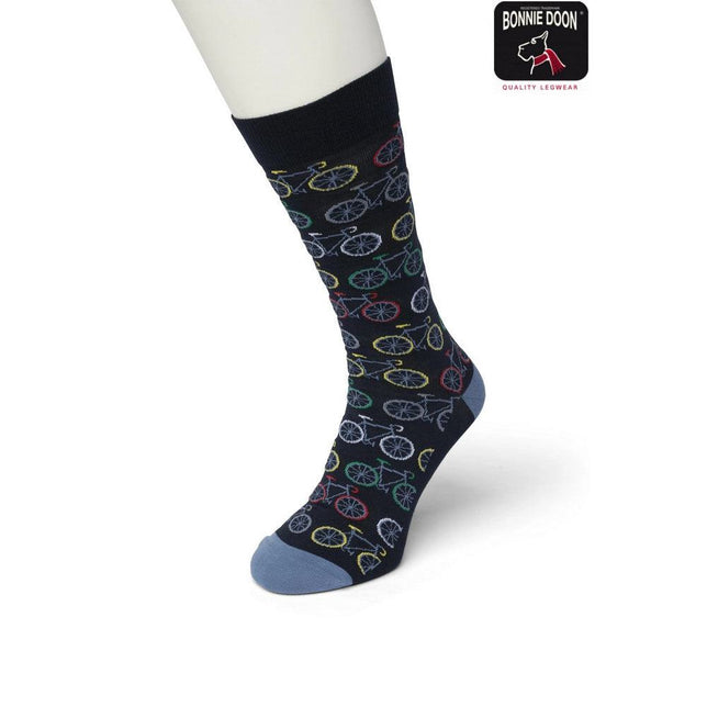 Bonnie Doon Dames &amp; Heren Fantasie Sokken Biker Sock BT992103 - Jambelles