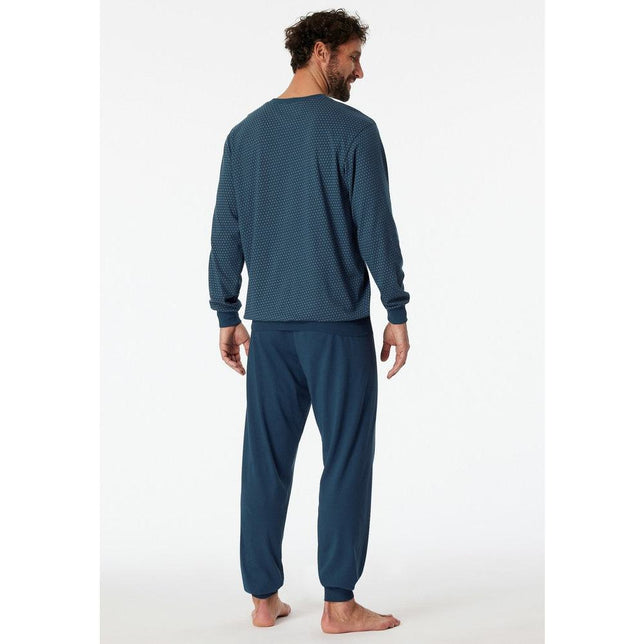 Schiesser Heren Pyjama set Schlafanzug lang 181156 - Jambelles