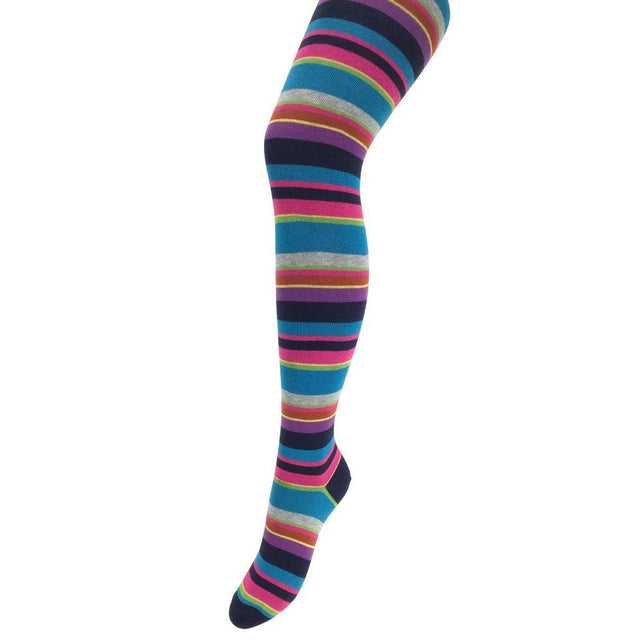 Bonnie Doon Dames Maillot Bio Cotton Stripe Tights Bp251903 - Jambelles