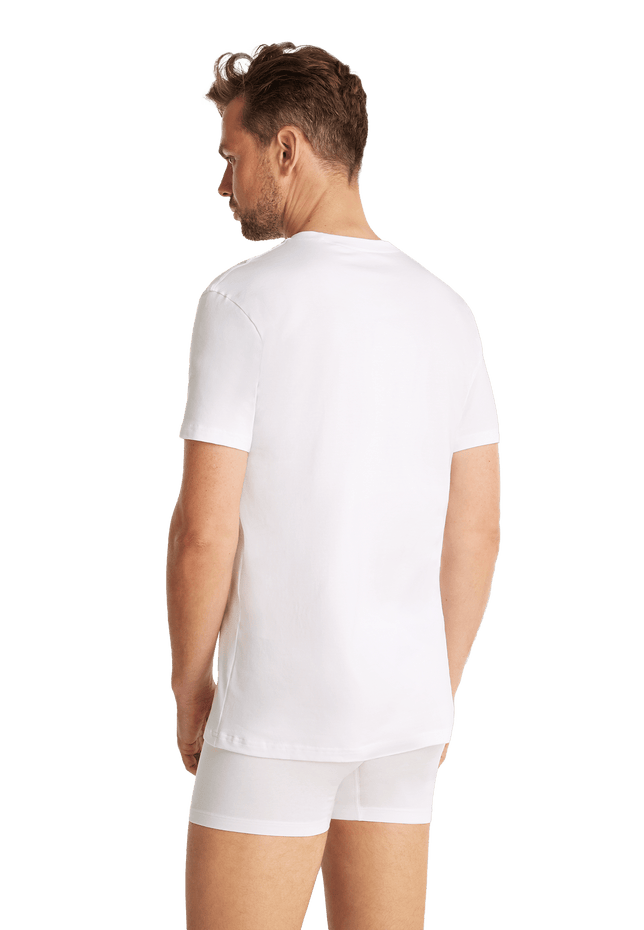 Ten Cate Heren Basics organic cotton stretch T-shirt high neck 2-pack 32327