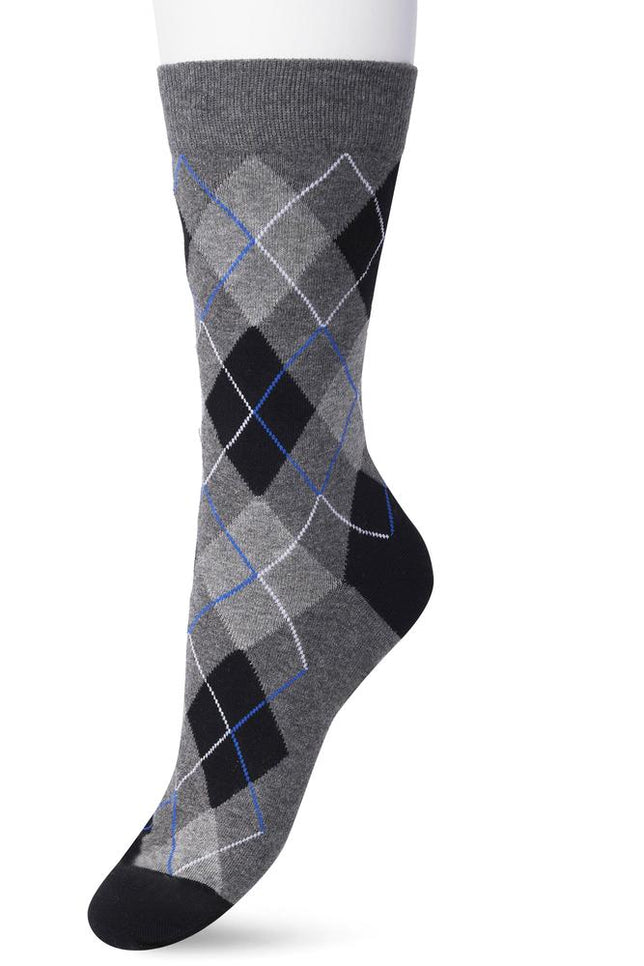 ArgyleSockBP211122_AnthracHeAnthraciteHeather_1