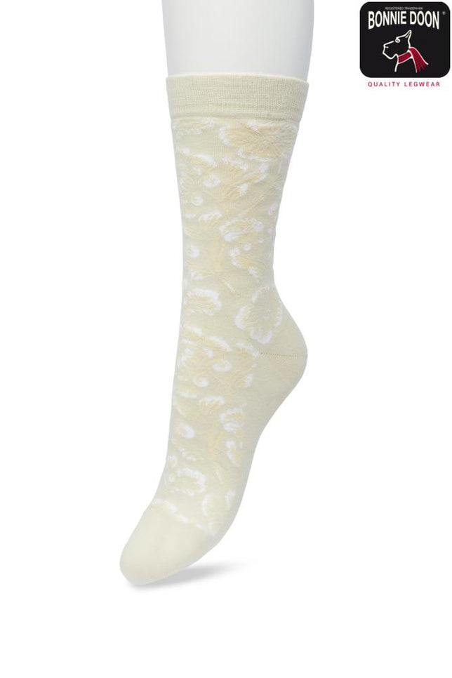 BarockFlowerSockBP221505_SANDSand_1