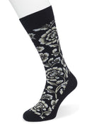 BarockFlowersockBlackBP222503_TrekGreentrekkingGreen_1