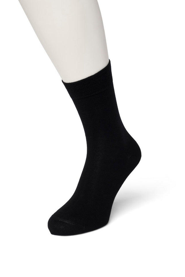 BasicCottonSockSmall83422-S_BlackBlack_1