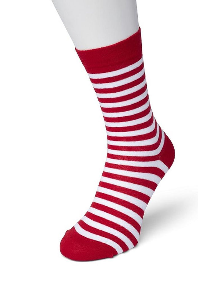 BasicStripeSockBD041101_VeryRedVeryRed_1