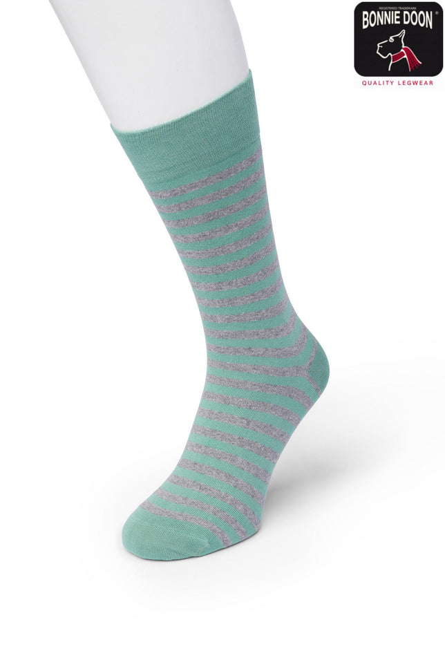 BasicStripeSockBD042101_MalachiteMalachite_1