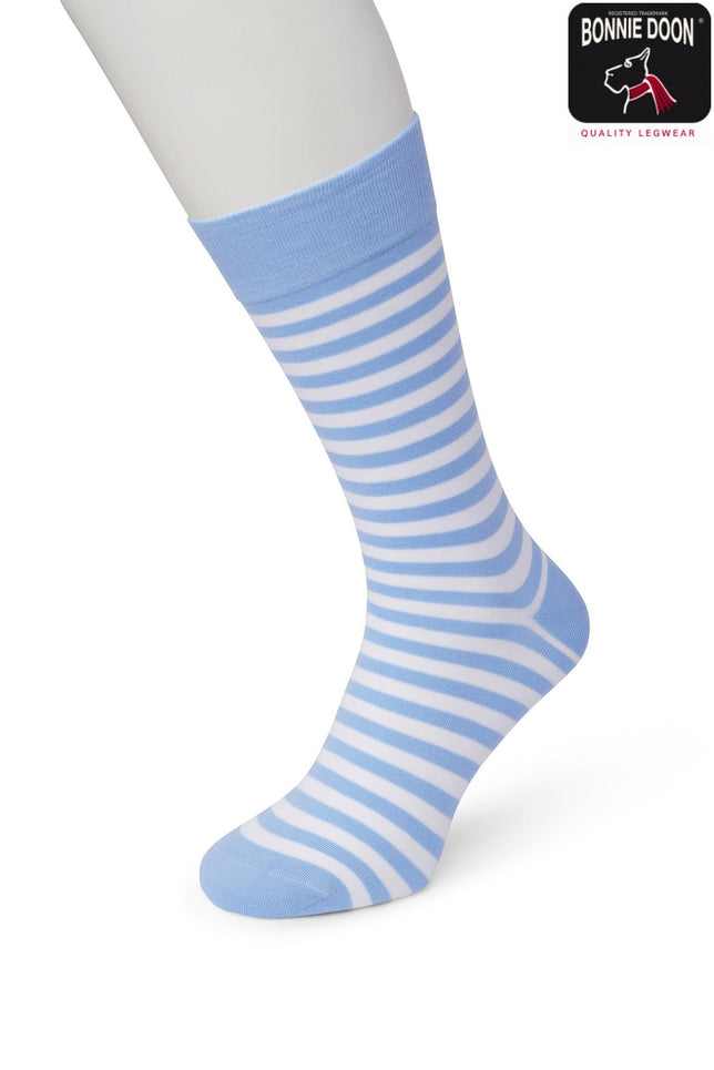 BasicStripeSockBD042101_PowderBluePowderBlue_1