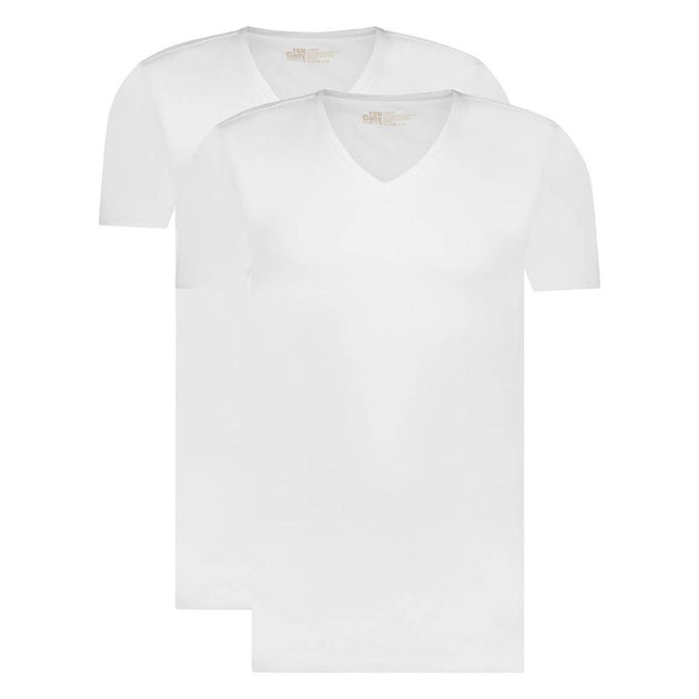 Basics men V-neck shirt 2 pack 32325