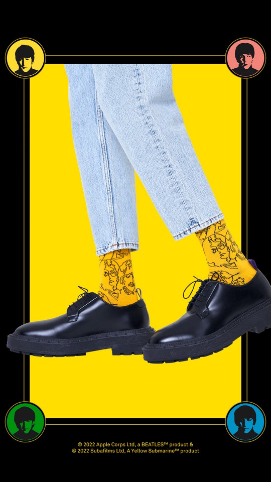 BeatlesCrosswalkSockBEA01_Lines_2