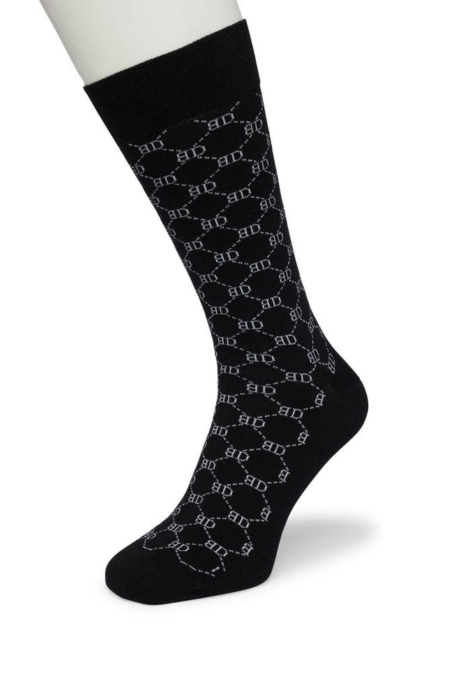 BonnieDoonSockBP222510_BlackBlack_1