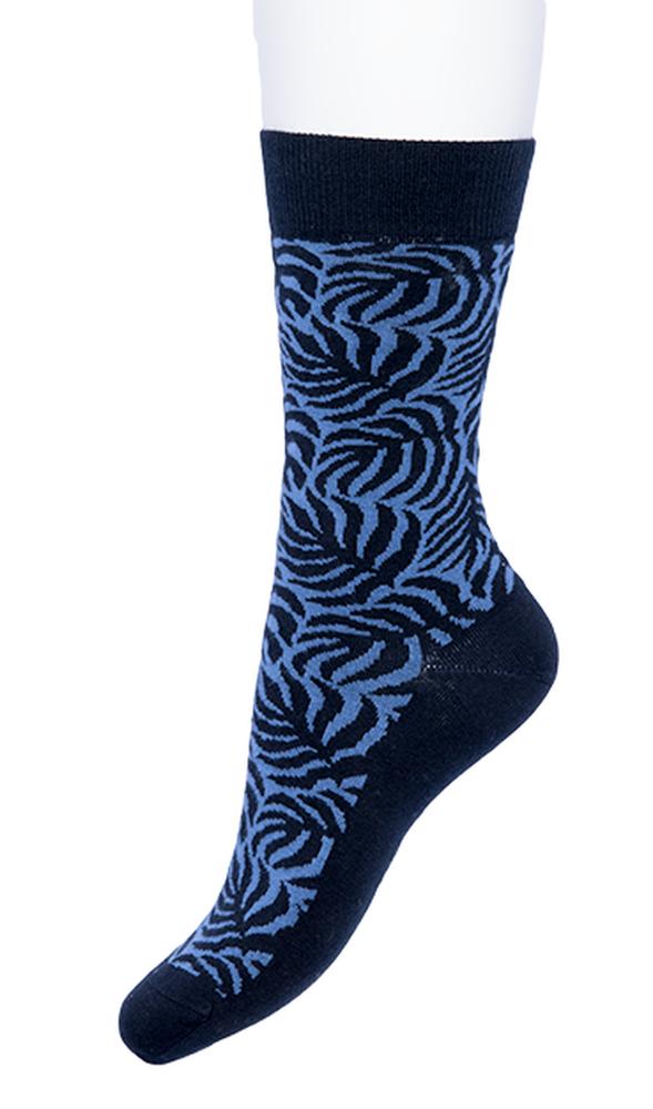 BotanicalLeafSockBP241103_DarkBlueDarkBlue_1