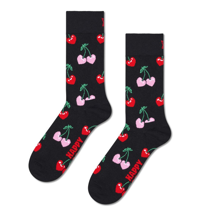 Cherry Heart Sock P004484
