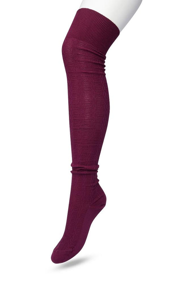 ClassicCableOverKneeSockP53498_CrushViolCrushedViolets_1