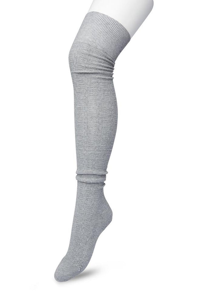 ClassicCableOverKneeSockP53498_MEGRHMedGreyHeather_1