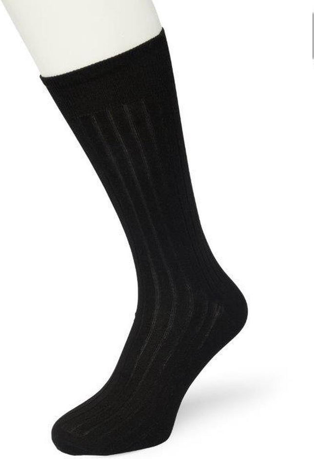 ClassicRibsockBL202103_BlackBlack_1