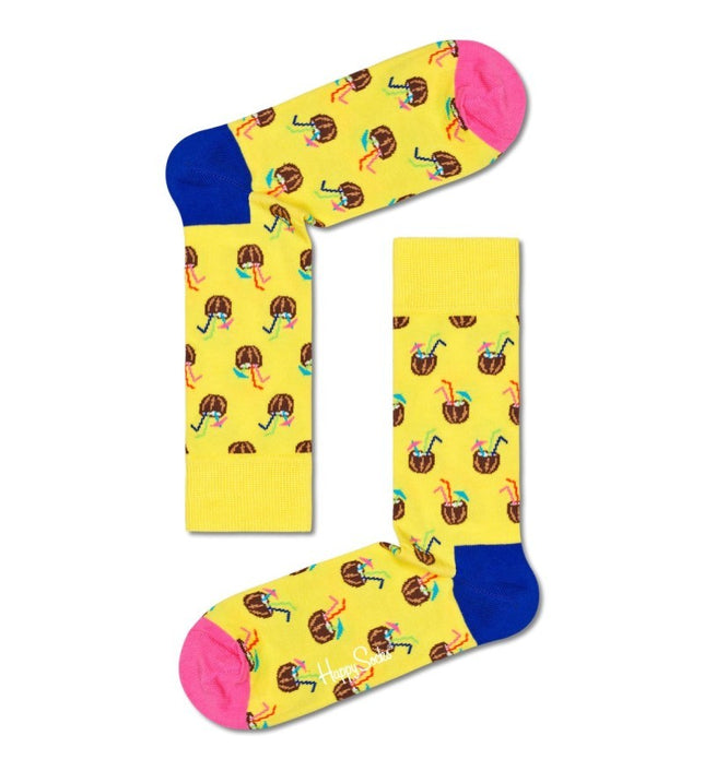 CoconutCocktailSockCNC01_Yellow_1
