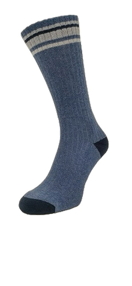 CottonSportSockUnisextype2DarkSandMeleBS231202_JeansMele_1
