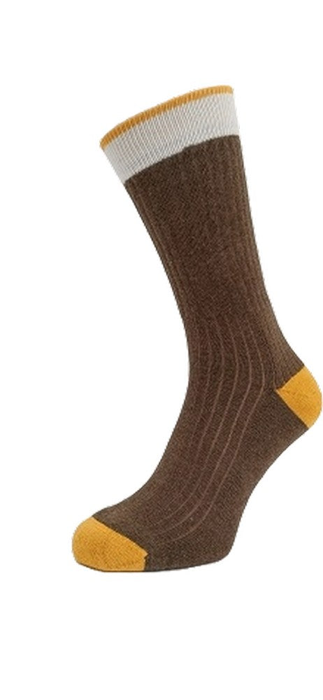 CottonSportSockUnisextype4AntraMeleBS231204_BrownMele_1