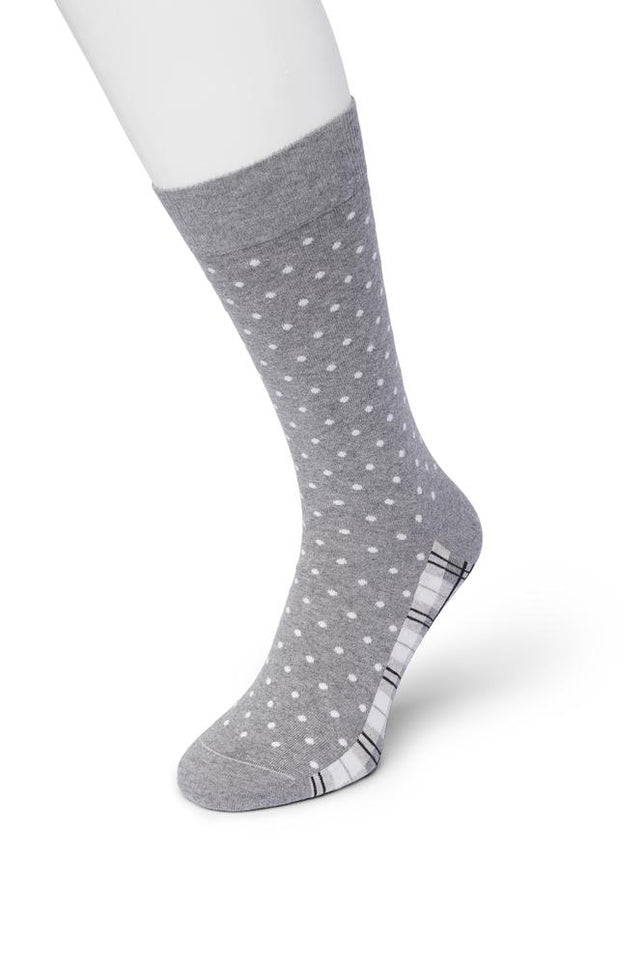 DotsChecksSockBP212103_OffWhiteOffWhite_1