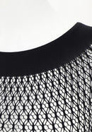 DoubleMeshT-Shirt3_4SleeveVOBS68147_9999BlackBlack_2