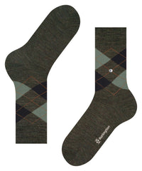 Burlington Heren Sokken Mel. Edinburgh 21183 - Jambelles
