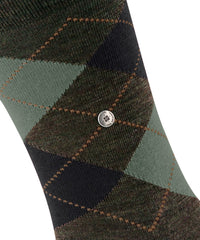 Burlington Heren Sokken Mel. Edinburgh 21183 - Jambelles