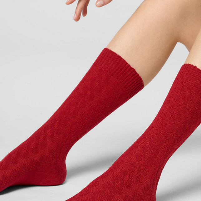 FineCashmereBlendGwenSocksVOBFCB30S_45400DeepRed-HW2645400DeepRed-HW26_2