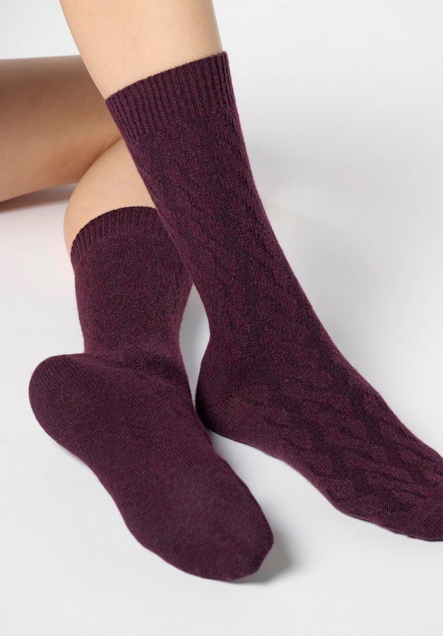 Fine Cashmere Blend Gwen Socks VOBFCB30S