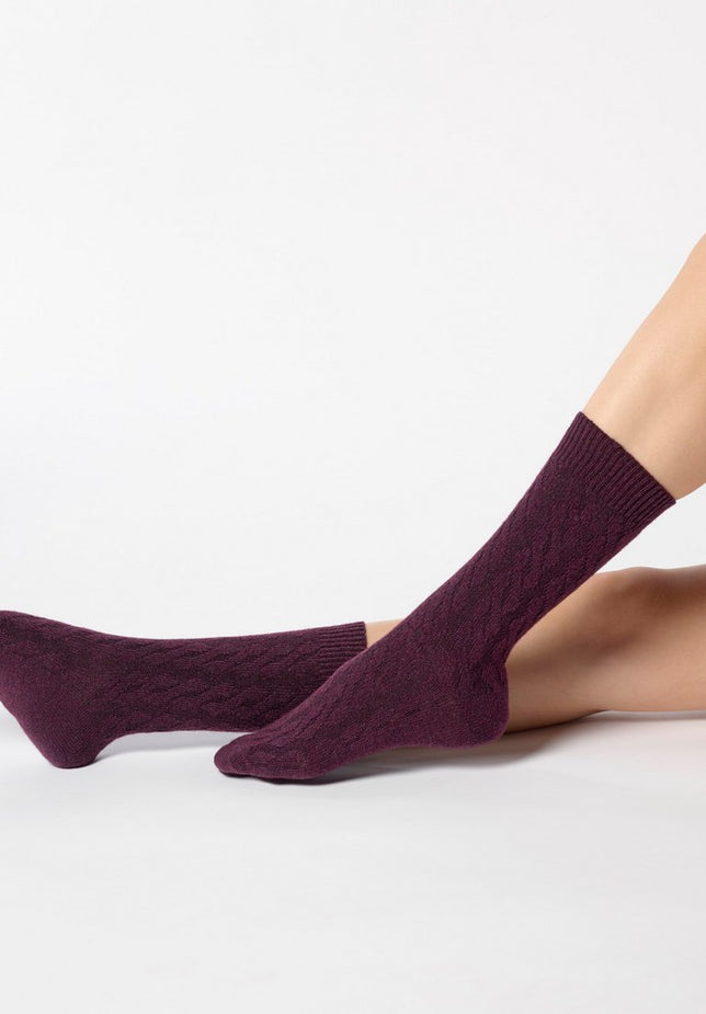 Fine Cashmere Blend Gwen Socks VOBFCB30S