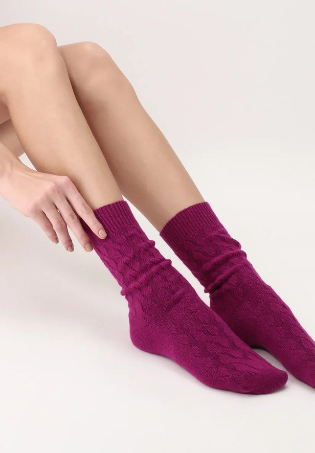 Fine Cashmere Blend Gwen Socks VOBFCB30S
