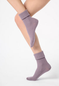 Oroblu Dames Sokken Fine Cashmere Blend Hilda sock rib VOBFCB31S - Jambelles