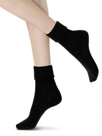 Oroblu Dames Sokken Fine Cashmere Blend Hilda sock rib VOBFCB31S - Jambelles