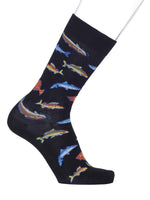 Bonnie Doon Heren Sokken Fish Sock BD 042126 - Jambelles