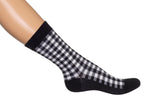 Bonnie Doon Dames Sokken Gingham Sock BN951105 - Jambelles
