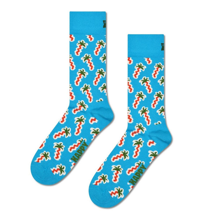 HappyPalmSockP002605_6700Turqoise_1