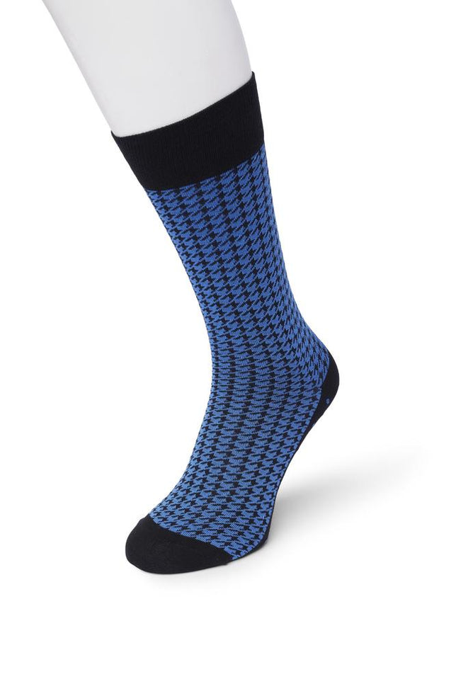 HoundstoothSockBP212101_StrongBlueStrongBlue_1