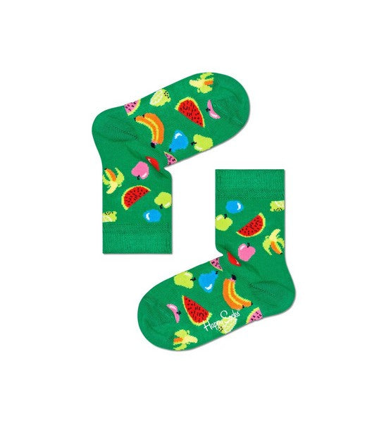 KidsFruitSockKFRU01_Green_1