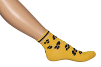 Bonnie Doon Dames Sneakersokken Leopard Quarter BN941114 - Jambelles