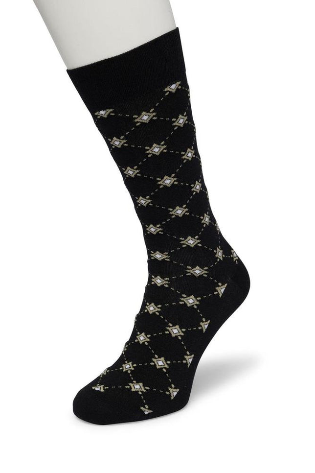 LittleDiamondssockBlackBP222505_BlackBlack_1